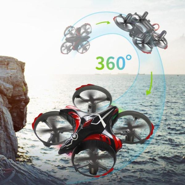 

drones jjrc h56 mini drone quadcopter rc induction infrared sensor hand operated helicopter model aircraft flying toy