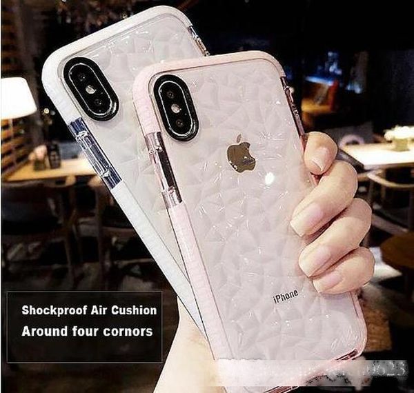 

soft silicone shockproof cover protector case for apple iphone 7 plus x 8 6 s 7plus coque funda clear 360 bumper