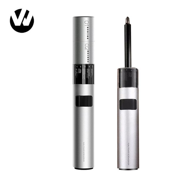 

2020 wowstick sd 36 bits 3led exquisite lithium battery home screwdriver magnetic suction one button design more torque