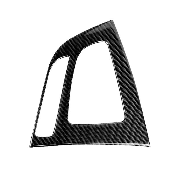 

real carbon fiber gear shift panel interior trim stickers for bmw f20 f21