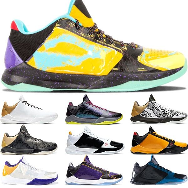 

basketball shoes 5 5s proto big stage triple black dark night alternate bruce lee chao la mens trainers sports sneakers waliking hiking