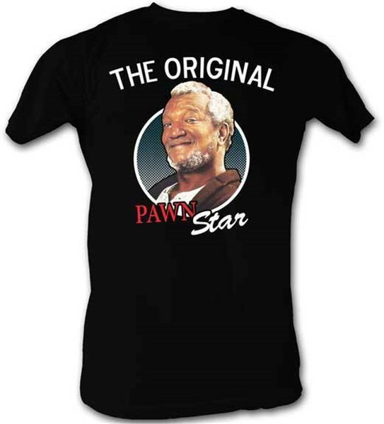 

sanford & son funny tv show the original pawn star t shirt redd foxx tee shirt