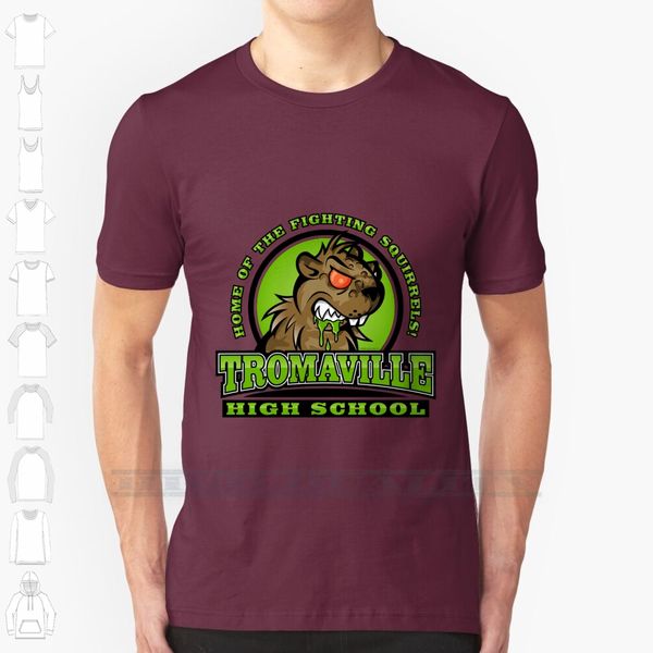 

tromaville fighting squirrels custom design print for men women cotton new cool tee t shirt big size 6xl troma