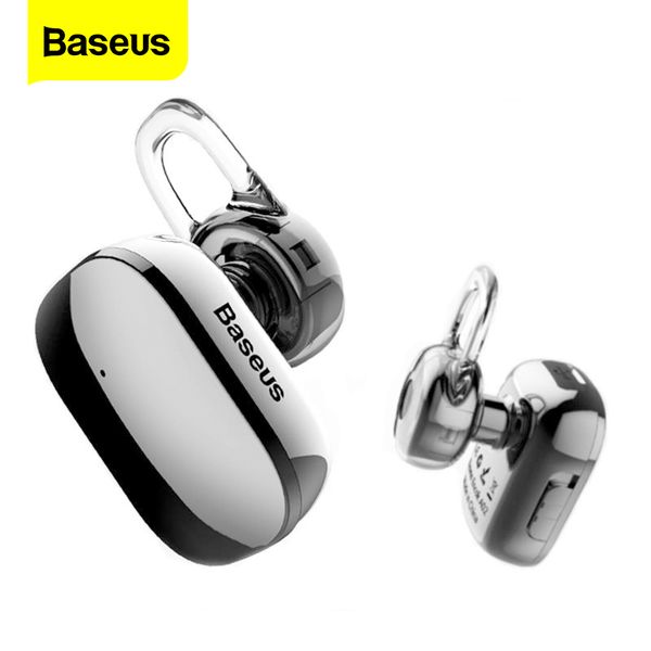 

baseus mini bluetooth earphone hands-wireless bluetooth headset headphone with mic 4.1 ear hook earpieces for phone