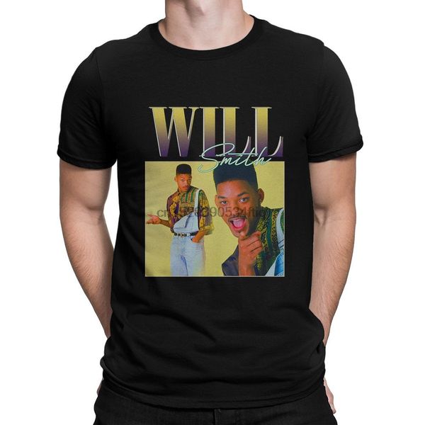 

will smith 90 vintage t shirt men women tee