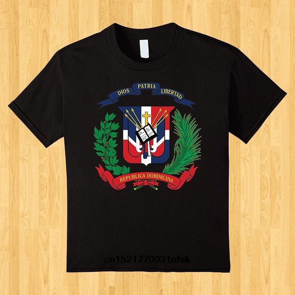 

men t shirt s dominican republic coat of arms t shirt national emblem funny t-shirt novelty tshirt women