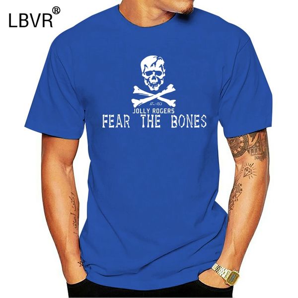 

customized fear the bones vfa103 jolly rogers tshirt for men kawaii mens t shirts o neck male