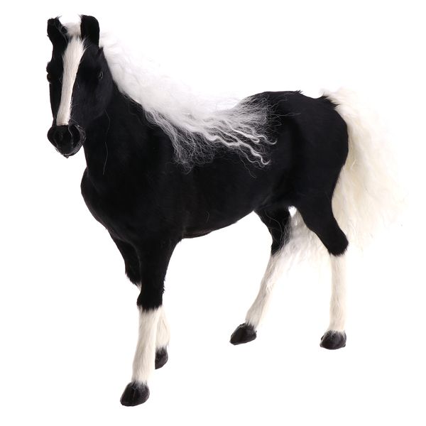 

simulation plush horse toy stuffed animal model figure doll home decor ornaments