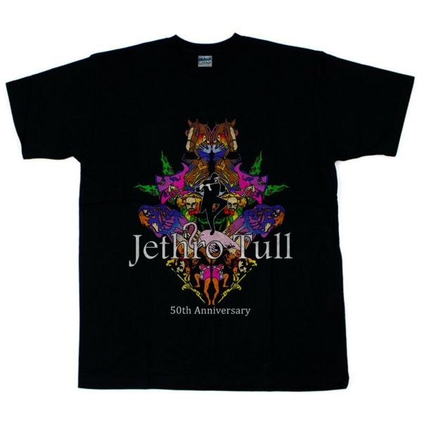 

jethro tull 50th anniversary usa tour new popular t-shirt size s to xxl