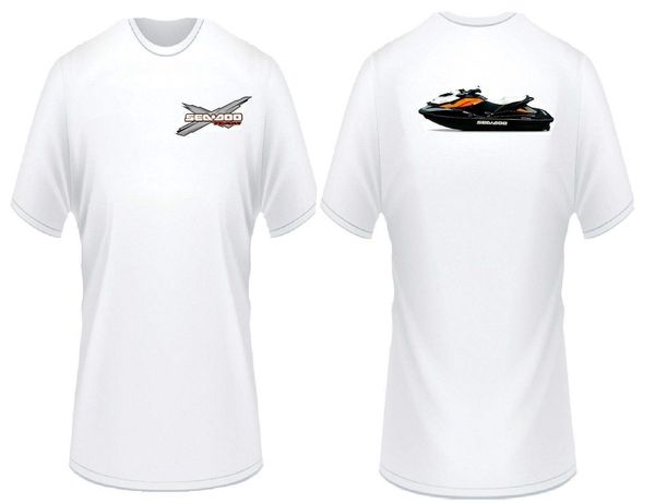 

seadoo оранжевой футболка