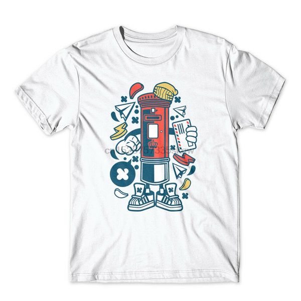 

post box t-shirt 100 хлопок премиум tee новый стильный заказ tee shirt
