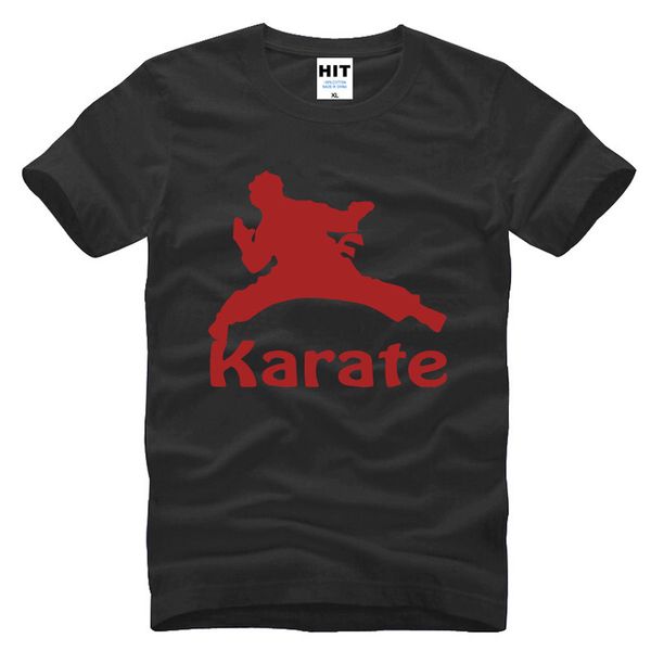 

karate team trainer printed men's t-shirt t shirt for men 2018 new short sleeve o neck cotton casual tee camisetas hombre