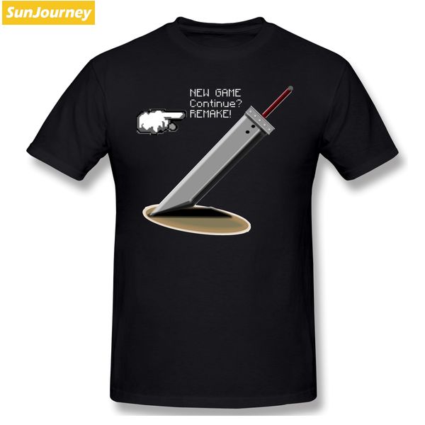 

final fantasy vii continue game funny t shirts oversize cotton short sleeve custom men t shirt