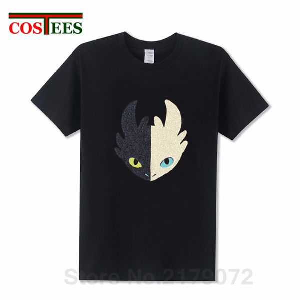 

demons tee night fury light fury t-shirt how to train your dragon tshirt toothless t shirt homme childhood summons tee shirt