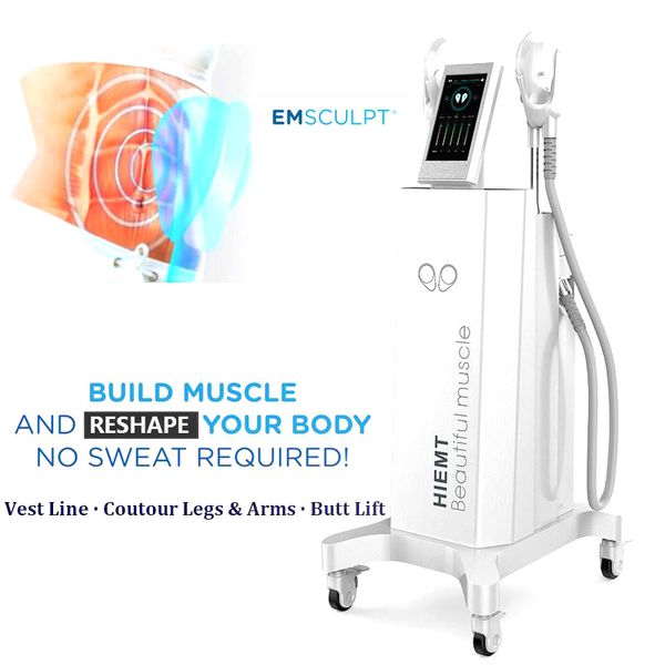 

2020 new technology emslim body slimming muscle building machines simple and easy to use 7 tesla high intensity