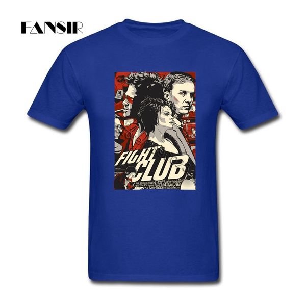 

casual t shirt for men fight club movie men t shirt white short sleeve custom team summer tees