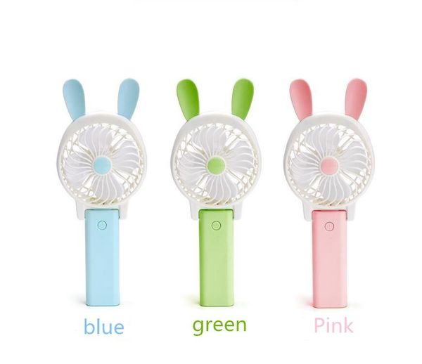 

portable usb hand-held folding fan cartoon folding handheld mini fan usb rechargeable fan desk for outdoor