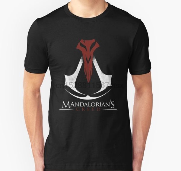 

men tshirt mandalorian creed (black) t shirt printed t-shirt tees top