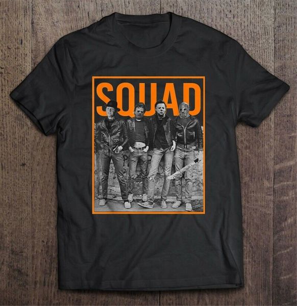 

squad horror movies halloween men t-shirt s-3xl homme customized tee shirt