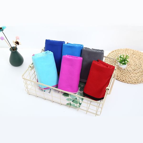 

yu i h store microfiber beach towels for havlu quick drying travel sports towel blanket bath swimming pool camping yoga, Blue;gray