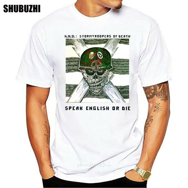 

штурмовики of death metal sod hardcore punk rock retro t-shirt 19 футболочку урожай graphic