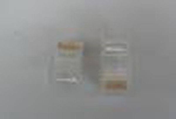 

new 100 pcs crystal rj45 plug cat5e cat5 rj-45 lan network connector, & drop shipping