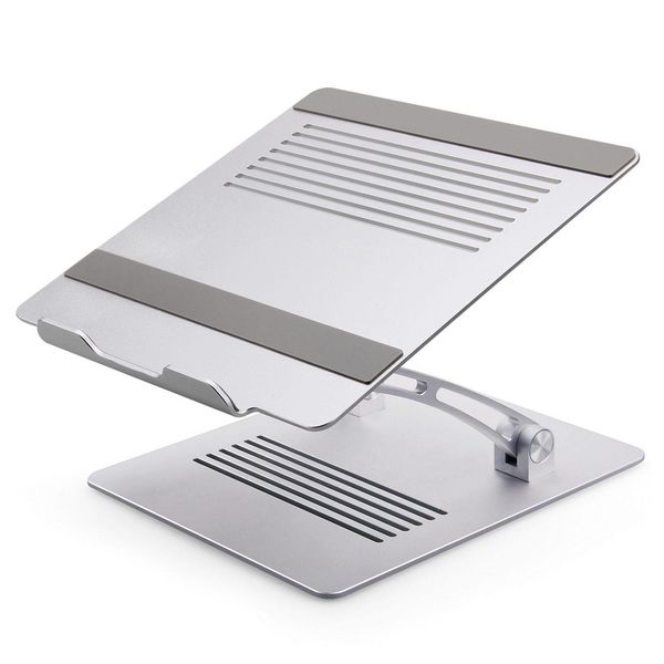

folding lapstand height adjustable aluminum lapholder with notebook cooling function for all lap macbook 11-17 inch