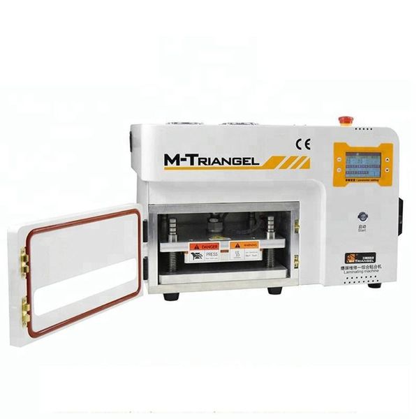 

m-triangel lcd vacuum pump laminating machine and bubble remover in one for suitable 7 inches phone touch screen refurbish