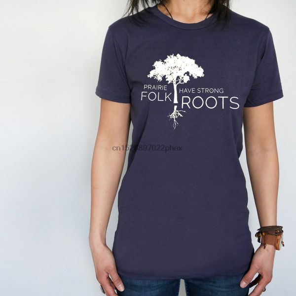 

prairie folk have strong roots t-shirt womens fitted tee prairie inspired screen print prairie pride men t shirt