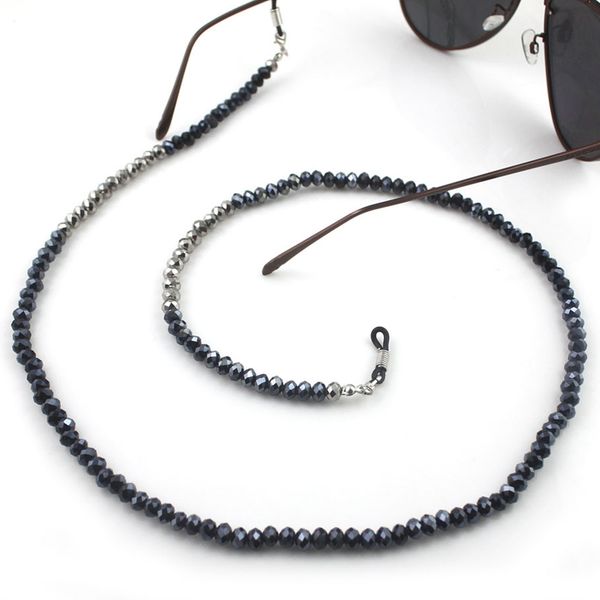 

sunglasses frames gold silver crystal beads chain eyeglasses chains reading glasses rope strap cord holder face mask neck head band