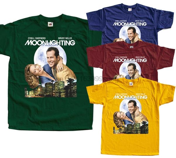 

moonlighting v6 tv серии t-shirt (bluenavyb.greenyellow) все размеры s до 5xl