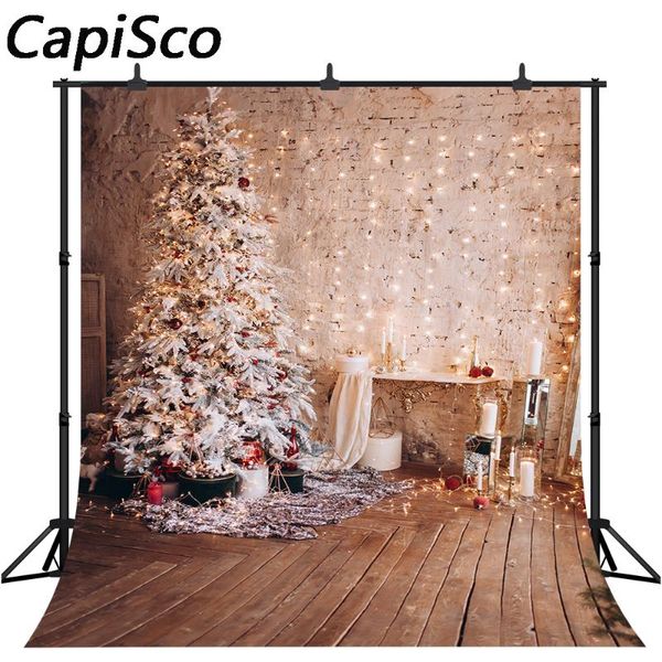 

background material capisco christmas tree backdrop vintage wood floor pography pobooth party decorations po studio props