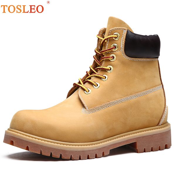 

40-45 winter boots men yellow classic men boots winter shoes, Black