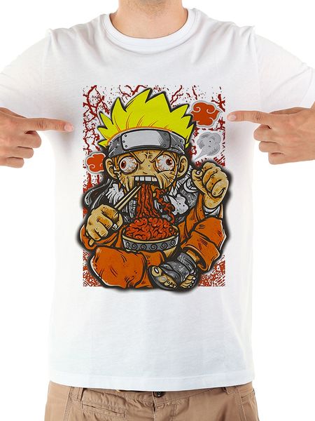 

japan anime naruto love spicy ramen funny tshirt men jollypeach brand new white short sleeve casual homme cool lamen t shirt