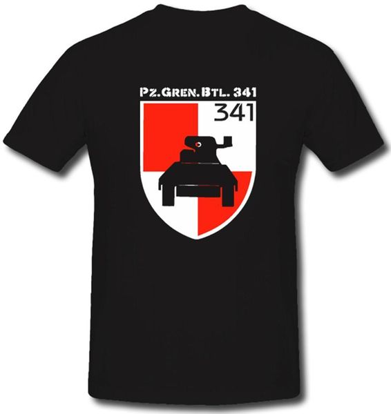 

2019 new cotton tee shirt pzgrenbtl 341 panzergrenadierbataillon bundeswehr - t shirt summer t-shirt