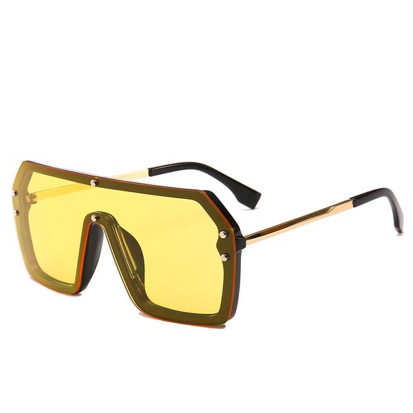 

black glasses silver sun square sunglasses men new 2020 one piece nx big frame oversized mirror lens women uv400 for red snbcf, White;black
