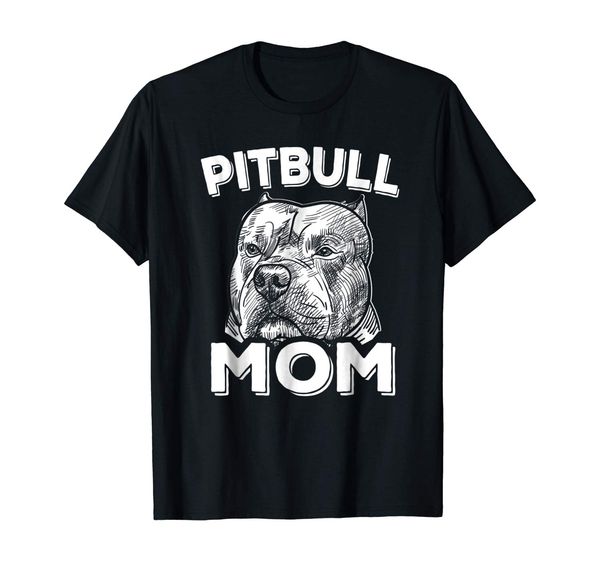 

pitbull mom pit bull mom t-shirt gift for pit bull mama