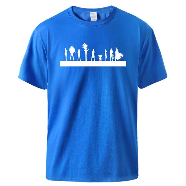 

луффи tshirts лето хлопок top one piece короткие рукава прохладный tshirts top man марка повседневный tops япония аниме мультфильм sportswea