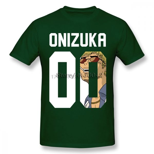 

onizuka gto t-shirt for men plus size cotton team tee shirt 4xl 5xl 6xl camiseta
