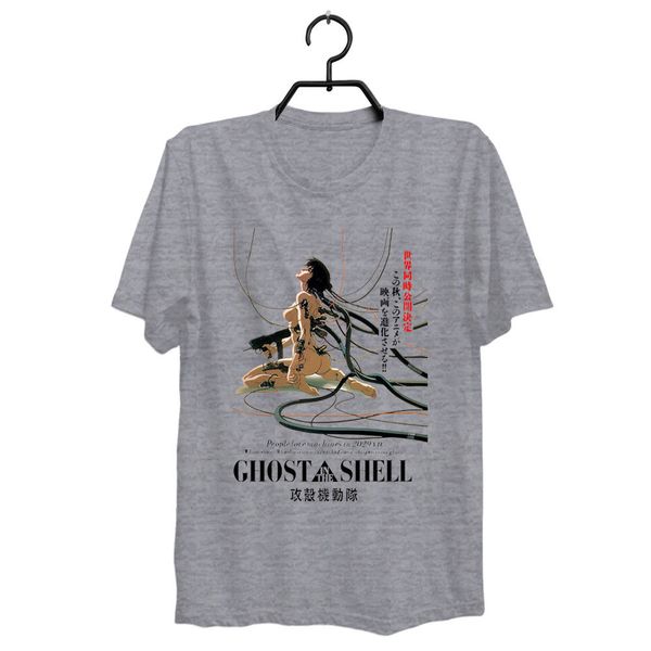 

2019 short sleeve cotton man clothing ghost in the shell tshirt f10 shirt anime classic japanese akira t shirt
