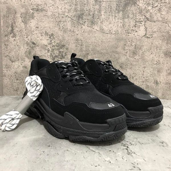 

black white red triple s paris casual shoes mens beige green yellow grey gym red blue men women sneakers us5.5-11