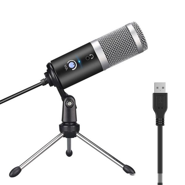 

condenser microphone usb computer microphone for youtube podcast recording instrument play live voice chat table