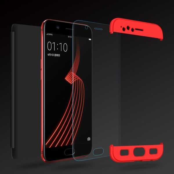 

luxury 360 full coverage matt hard pc phone case for oppo r11 protective back cover case