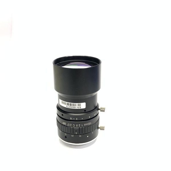 

lens uhd 5mp 100mm 2.8-f16 no tv distortion 1" sensor 2m mod machine vision for security ip cctv camera(sl-mv10028c5mp-11)