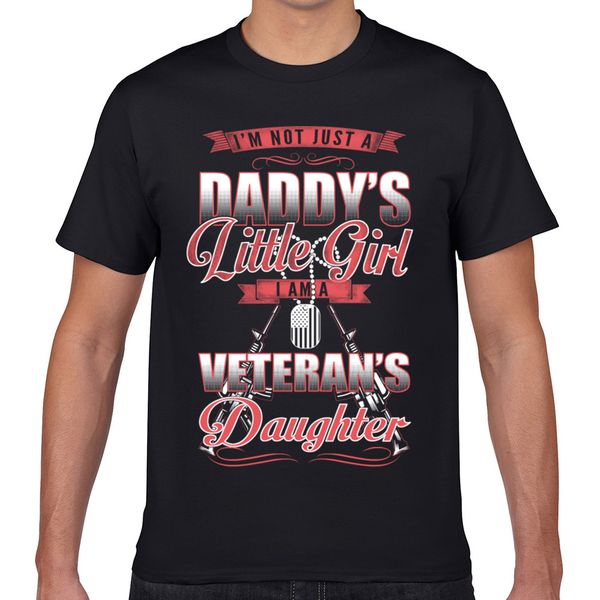 

t shirt men veterans daughter harajuku geek cotton male tshirt xxxl