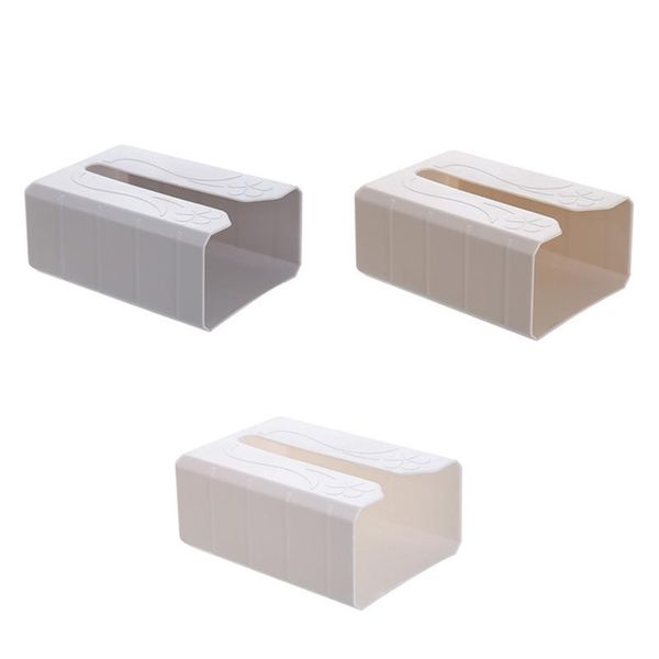 

wall mount tissue holder, adhesive tissue box cover dispenser toilet wipes napkin storage organizer shelf for kitchen bathroom