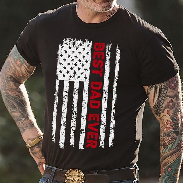 

dad ever american flag 4th of july fathers day t shirt