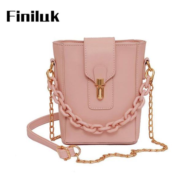 

fililuk chian handbag women bucket bag korean fashion shoulder bags multifunction small crossbody bags pu leather biz146 pm49