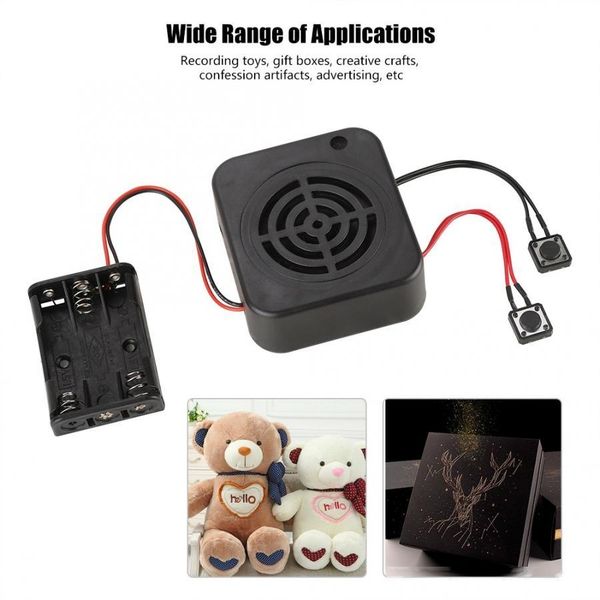 

portable audio & video radio 3w diy voice recording box message box module clear sound for stuffed animals/gift/toy /advertising