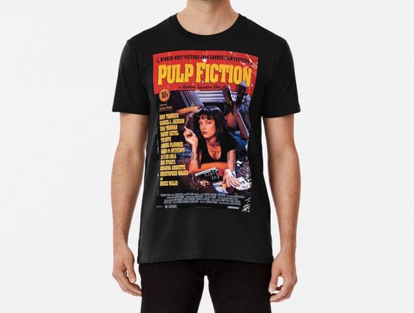 

men funy t-shirt pulp fiction tshirs women t shirt(3